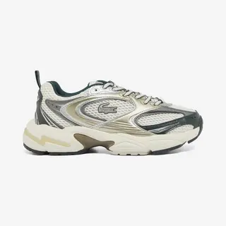 Lacoste Storm 96 2K 224 2 Sfa Dames Sneakers - Gebroken Wit/Donkergroen - Maat 41