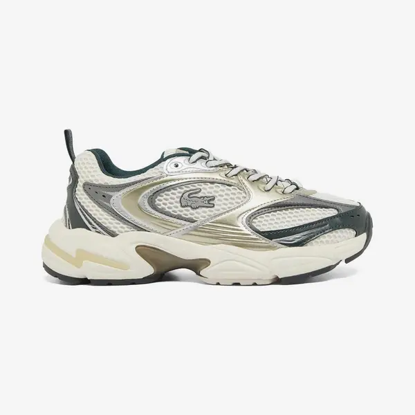 Lacoste Storm 96 2K 224 2 Sfa Dames Sneakers - Gebroken Wit/Donkergroen - Maat 41 thumbnail