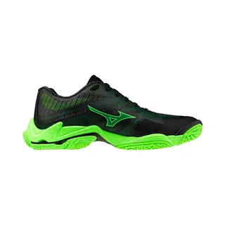 Mizuno Wave Lightning Elite Volleyball Schwarz/Glowing Apple/Mandarin Orange Damen/Herren Grösse 44