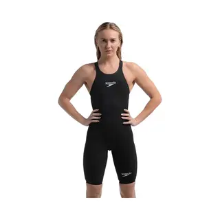 Speedo Wedstrijdbadpak Fastskin Lzr Pure Valor 2.0 Open Rug Zwart