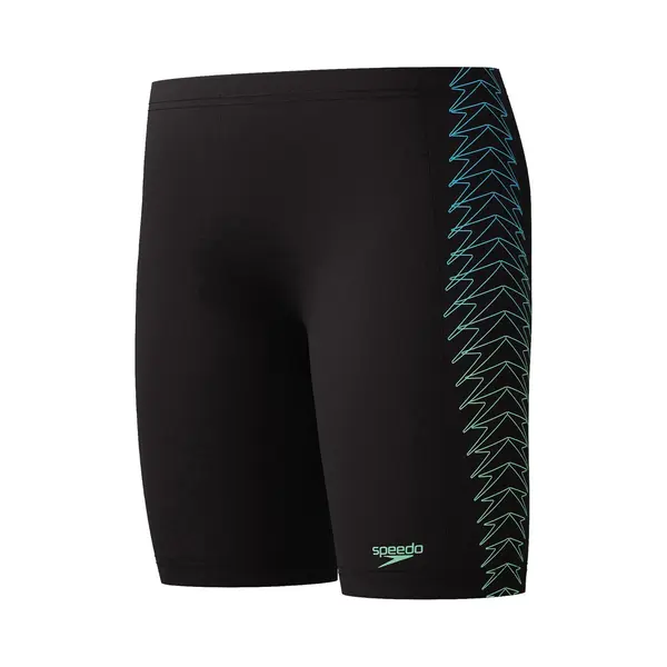 Speedo Plastisol Placement Jammer Badehose Für Jungen, Grün, Grün, 15-16 Jahre thumbnail