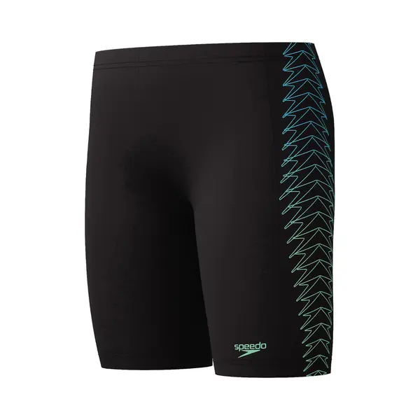 Speedo Plastisol Placement Jammer Badehose Für Jungen, Grün, Grün, 7-8 Jahre thumbnail
