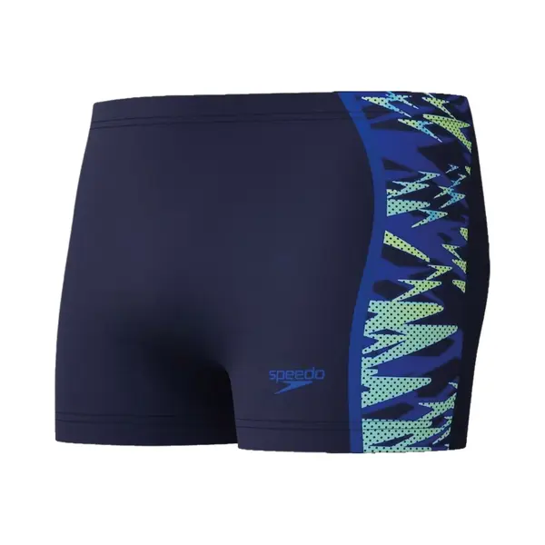 Speedo Herren Hyperboom Aquashorts Mit Passe Marineblau/Blau thumbnail
