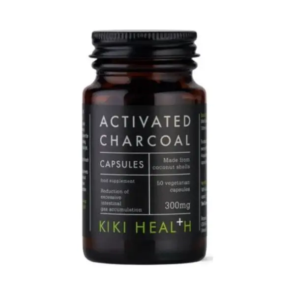 Kiki Health Detox & Cleanse Activated Charcoal 50 Vegicaps In Clear thumbnail