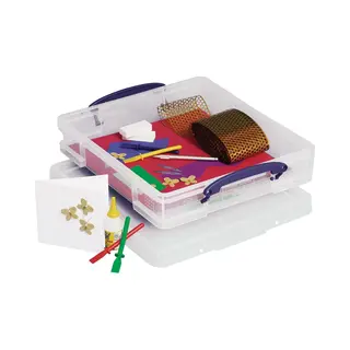 Really Useful Boxes 7 Litre Rectangle Really Useful Box Clear