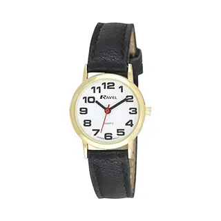 Ravel White Dial Ladies Durable Quartz Classic Wrist Watch