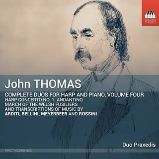 Outhere Duo Praxedis - Thomas, Complete Duos For Harp & Piano, Vol. 4 (Cd)