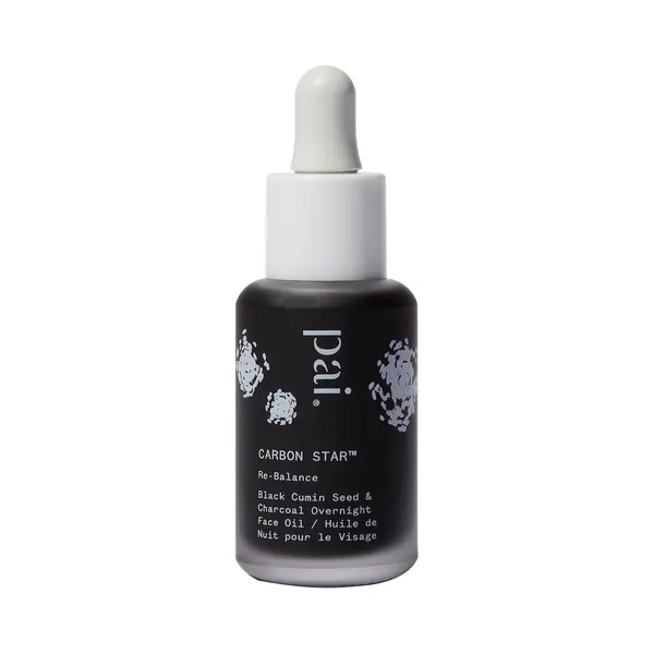 Pai Skincare | Carbon Star Overnight Clarifying Face Oil For Acne And Blemish Prone Skin With Activated Charcoal. Organic, Vegan, Cruelty Free. 30ml thumbnail