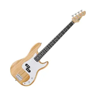 La Bass Guitar By Gear4music, Natural