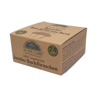 If You Care Bak Cups Jumbo 24 Stuks