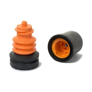 Flexyfoot Ltd Flexyfoot Shock Absorbing Walking Stick Ferrule Replacement Foot – Fit All Flexyfoot Ferrules - Improves Grip, Improves Safety, Reduces Slips,