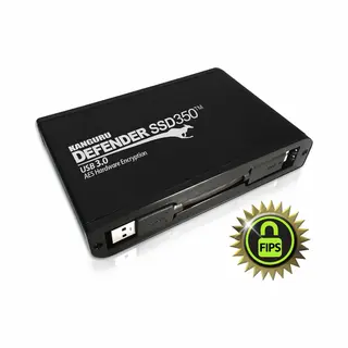 Kanguru Defender SSD350 2 Tb Micro-Usb B 3.2 Gen 1 (3.1 Gen 1) Zwart
