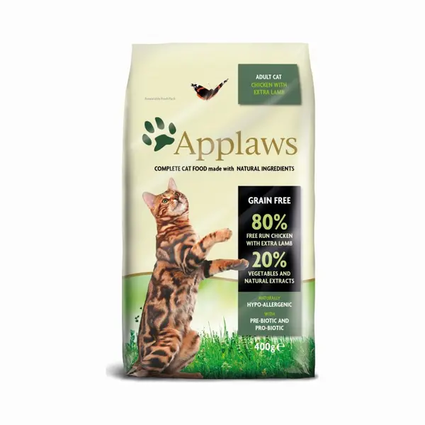 Applaws 4024 Trockenfutter für Katzen 2 g Erwachsene Huhn, Lamm thumbnail