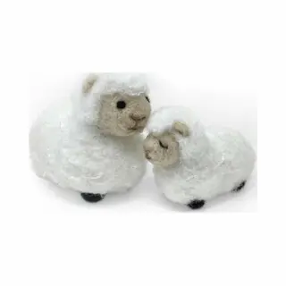The Crafty Kit Sheep Family Needle Felting Kit
