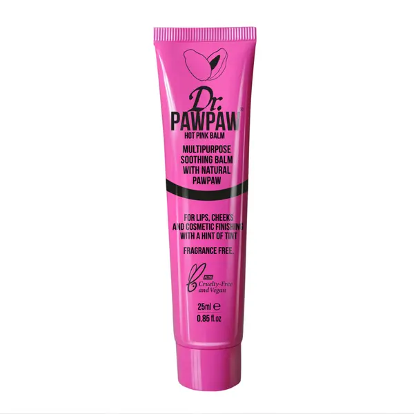 Dr. Pawpaw Original Balm Dr.Pawpaw Hot Pink Tinted Balm, Multi-Purpose Natural No Fragrance, For Hydrating Lips, Skin, Hair, Cuticles, Nails & Beauty Finishing (25 Ml) thumbnail