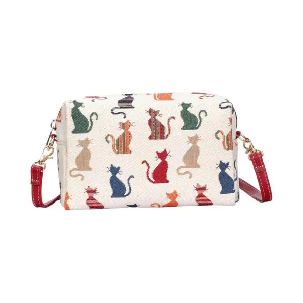 Signare Mini Tasje Cheeky Cat - Katten - Kat - Schoudertas thumbnail
