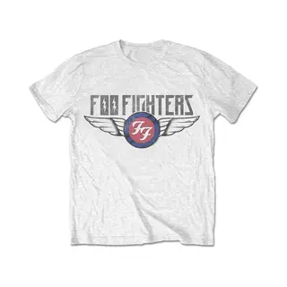 Rock Off officially licensed products T-Shirt # Xxl Unisex White # Flash Wings