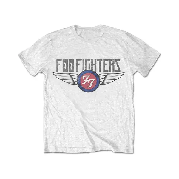Rock Off officially licensed products T-Shirt # Xxl Unisex White # Flash Wings thumbnail