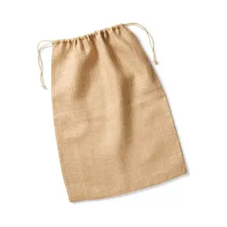 Westford Mill W415 Jute Stuff Bag - Natural - L