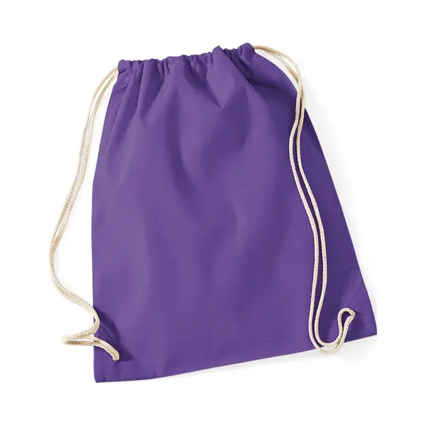 Westford Mill - Cotton Gymsac/Purple, 46 X 36 Cm thumbnail