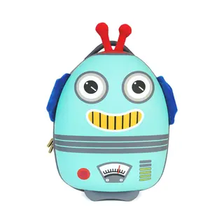 Boppi, Koffer, Kindertrolley – Roboter, Veelkleurig, (17 l)