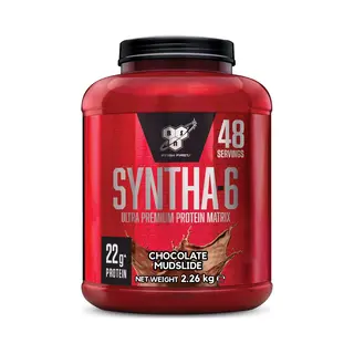 Bsn Syntha-6 Protein Eiwitshake - Proteine Poeder Chocolate Mudcake - Premium Whey Protein - 2260 Gram (48 Shakes)