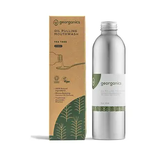 Georganics - Organic Oil Pulling Mondspoeling – Tea Tree 275 Ml