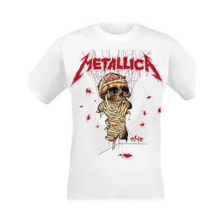 Metallica One Landmine T-Shirt White