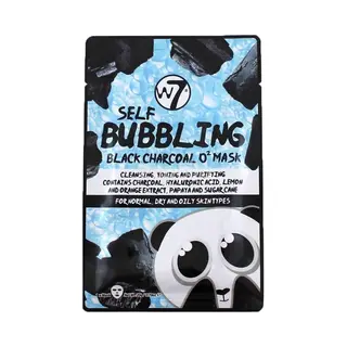 W7 Self-Bubbling Black Charcoal O2 Face