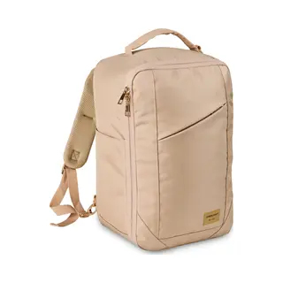 Cabin Max CabinMax Manhatten – Handbagage 20L Ryanair – Rugzak – Schooltas - 40x20x25 Cm – Compact Reistas – Lichtgewicht – Champagne