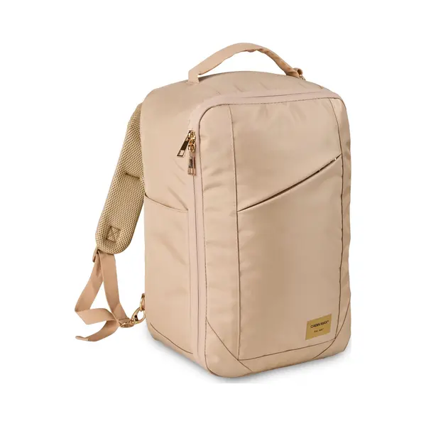 Cabin Max CabinMax Manhatten – Handbagage 20L Ryanair – Rugzak – Schooltas - 40x20x25 Cm – Compact Reistas – Lichtgewicht – Champagne thumbnail