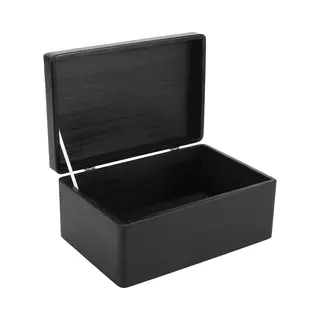 Creative Deco Holzkiste Mit Deckel Groß Erinnerungsbox Baby Holzbox 30 X 20 X 14 Cm, Mit Scharnieren