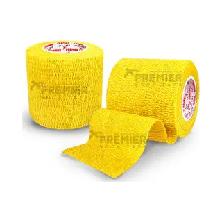 Premier Sock Tape Pst Pro Wrap (5cm X 4.5m) - Yellow / Standard