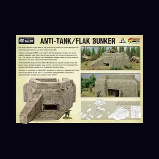 WarLord Bolt Action Spiele, Miniaturen - Flak Bunker
