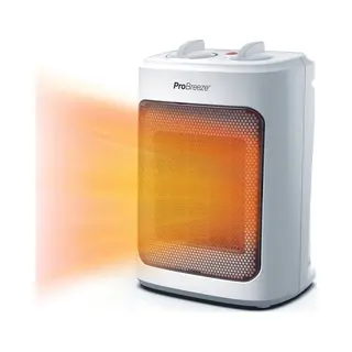 Pro Breeze 2000 W Mini Keramische Ventilatorkachel - 3 Warmtestanden, Ventilatorstand, Ingebouwde Bescherming Tegen Oververhitting En Kanteling,