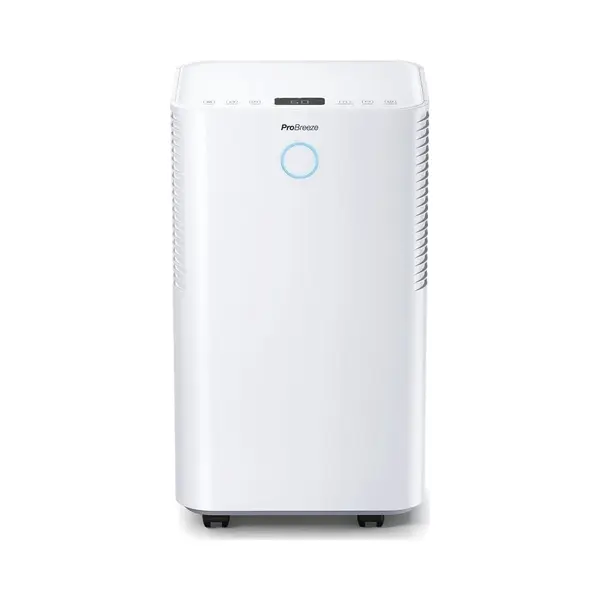 Pro Breeze 12 L/Dag Luchtontvochtiger – Automatische Vochtigheidssensor En Display – 24-Uurs Timer, Was Drogen En Slaapstand – 2L Watertank En thumbnail