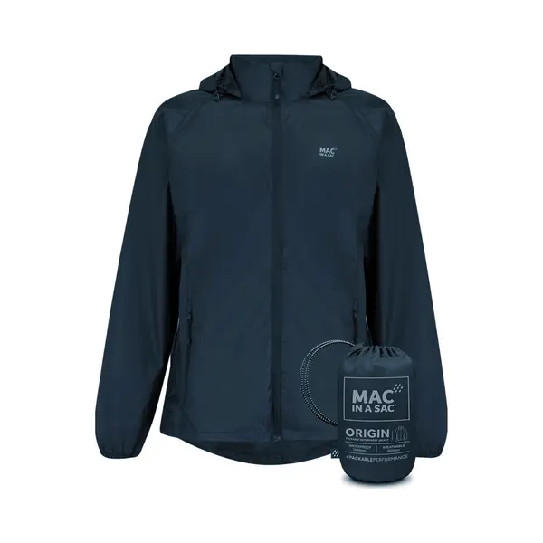 Mac In A Sac Origin 2 Regenjas Unisex - Navy - Maat Xs thumbnail