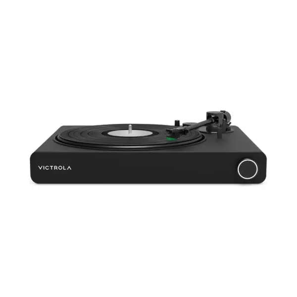 Victrola Stream Audio-Plattenspieler mit Riemenantrieb Schwarz thumbnail