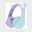 Paars/Teal met Oren