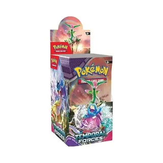 Pokémon Pokemon Tcg, Scarlet & Violet Temporal Forces - Half Booster Box (18packs) (Engels, Booster Display)