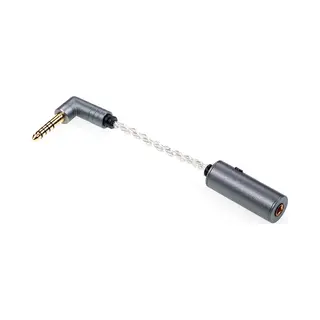 IFi Audio IEMatch4.4 (Klinkenadapter, Winkeladapter, Analog -> Analog), Audio Adapter, Grau