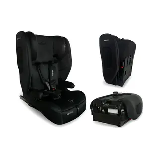 My Babiie MBCS80 Foldable Toddler To Booster R129 Car Seat With Isofix - Black