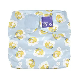 Bambino Mio, Miosolo Classic All-in-One Reusable Nappy, Eco Chemical Free Nappy (Dreamy Giraffe, One Size)