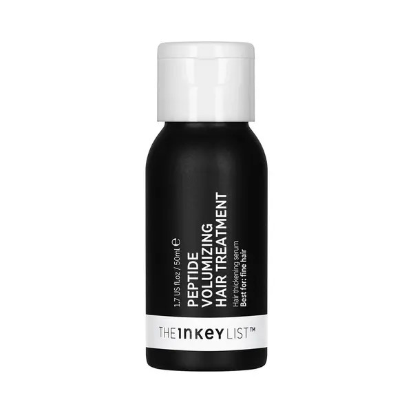 The Inkey List Peptide Volumizing Hair Treatment 100ml, For Thicker, Fuller Hair, Combats Limp Hair, Fragrance Free, Suitable For All Hair Types thumbnail