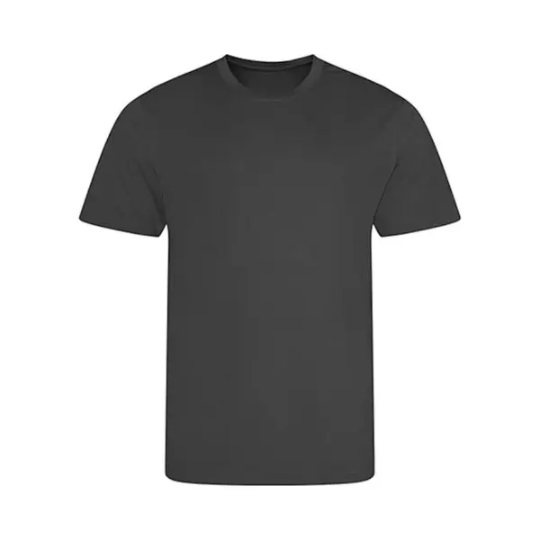 Just Cool Recycled Cool T JC201 - Charcoal (Solid) - M thumbnail