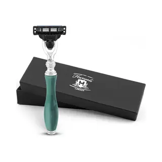 Haryali London 3 Edge Scheermes Voor Mannen En Vrouwen - Ergonomisch Scheermes Voor Lichaam En Gezicht - Elegant Scheermes Voor Mannen Om Te Scheren -