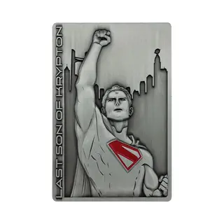 FaNaTtik Superman 2025 Last Son Of Krypton Ingot | Limited Edition 5, 000 Numbered Collectible | Officially Licensed 89x59mm