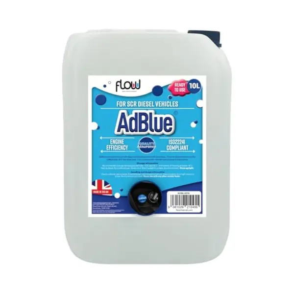 Flow Tm Simply Amazing Products Flow 10L AdBlue With Nozzle โ Ready To Use Urea Solution For Scr Diesel Vehicles โ Reduces Emissions & Improves Engine Efficiency โ Iso 22241 thumbnail