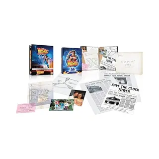 Universal Uk Back To The Future [4K Ultra Hd & Blu-Ray] Collector's Limited Edition Steelbook [Region B]