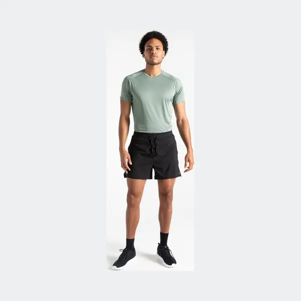 Dare 2b Men's Accelerate 5 Inch Fitness Shorts Black, Size, Xl thumbnail